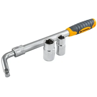 Телескопичен ключ за автомобилни гуми с вложки Powermat PM-KLDK-530T/ 1/2 Телескопичен ключ за автомобилни гуми с вложки Powermat PM-KLDK-530T/ 1/2