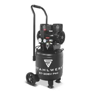 Компресор за въздух STAHLWERK ST-308V Pro/ 1.45 kW/ 30л Компресор за въздух STAHLWERK ST-308V Pro/ 1.45 kW/ 30л