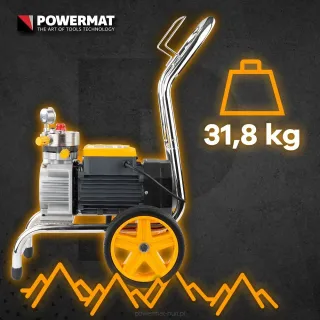 Безвъздушна машина за боядисване POWERMAT PM-PDM-1500MN/ 1500W