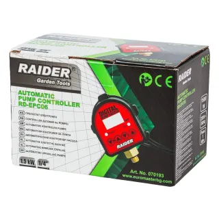 Електронен пресостат RAIDER RD-EPC06 Digital/ 1.5 kW