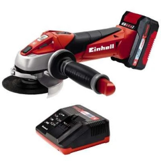 Акумулаторен ъглошлайф Einhell TE-AG 18/115 Li Kit