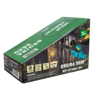 Бензинов верижен трион Micul Padurar MP-DT1002-G01/ 3.7 к.с. Бензинов верижен трион Micul Padurar MP-DT1002-G01/ 3.7 к.с.