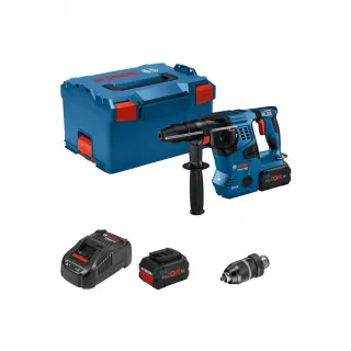 Акумулаторен перфоратор Bosch GBH 18V-28 CF + L-Boxx/ 18V/ 2x8Ah