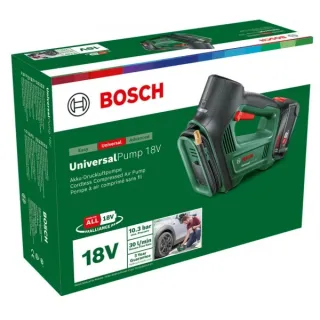 Акумулаторна помпа за въздух BOSCH UniversalPump 18V/ 2Ah