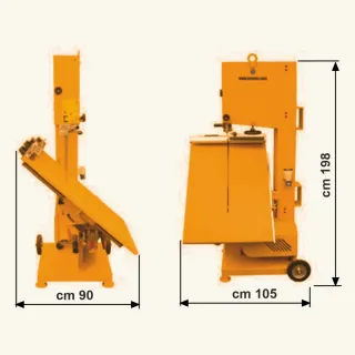 Машина за рязане на газобетон Bisonte TSC650 GASBETON/ 1.85kW