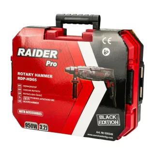 Електрически перфоратор SDS-plus Raider RDP-HD65/ 950W/ 3.2J Електрически перфоратор SDS-plus Raider RDP-HD65/ 950W/ 3.2J