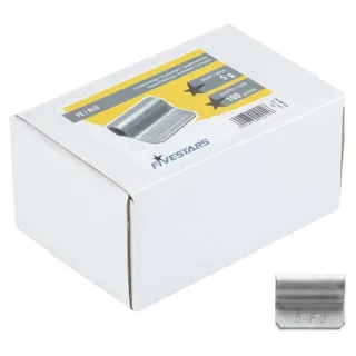 Тежести за баланс на алуминиеви джанти FIVESTARS 01-00-47/ 5 гр - 100 бр. Тежести за баланс на алуминиеви джанти FIVESTARS 01-00-47/ 5 гр - 100 бр.