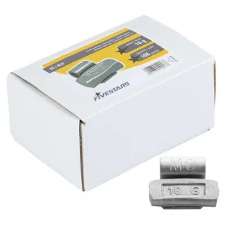 Тежести за баланс на алуминиеви джанти FIVESTARS 01-00-49/ 15 гр - 100 бр. Тежести за баланс на алуминиеви джанти FIVESTARS 01-00-49/ 15 гр - 100 бр.