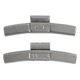 Тежести за баланс на алуминиеви джанти FIVESTARS 01-00-57/ 55 гр - 50 бр. Тежести за баланс на алуминиеви джанти FIVESTARS 01-00-57/ 55 гр - 50 бр.