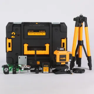 Лазерен нивелир с тринога ROTOR 4D E4DT-DB-M/ до 25 м