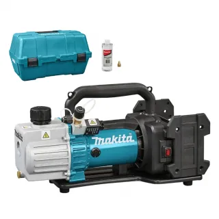 Акумулаторна вакуум помпа за хладилна и климатична техника Makita DVP181ZK/ 18V