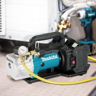 Акумулаторна вакуум помпа за хладилна и климатична техника Makita DVP181ZK/ 18V