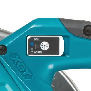 Акумулаторен ръчен циркуляр Makita HS004GM202U/ 40V/ 2x4Ah