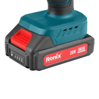 Акумулаторен винтоверт Ronix 8620/20V/ 2x1.5Ah