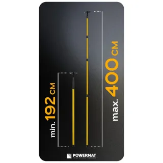 Телескопичен прът със стойка за лазерен нивелир Powermat PM-TPLK-4M/ 4 м