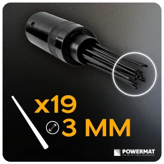 Пневматичен иглен чук Powermat PM-PMI-19T/ 0,63 MPa Пневматичен иглен чук Powermat PM-PMI-19T/ 0,63 MPa