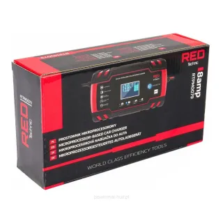 Автоматично зарядно устройство RED Technic RTPM0079/ 12V / 24V