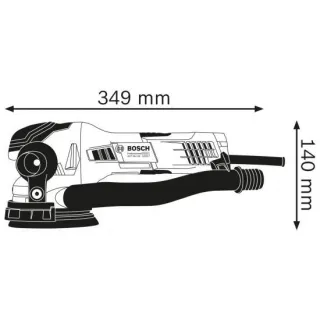 Ексцентършлайф Bosch GET 55-125 Professional / 550 W, ф125 мм