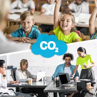 Монитор за качество на въздуха с CO2 Trotec BZ26 Монитор за качество на въздуха с CO2 Trotec BZ26