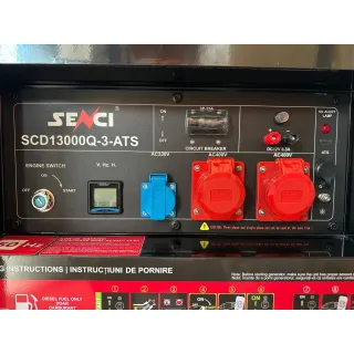 Дизелов авариен генератор за ток SENCI SCD13000Q-3-ATS/ 11kW