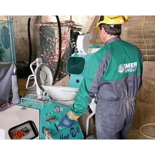 Машина за сухи и полусухи замазки IMER Mover 190 EB/ 2.2 kW