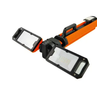 Телескопична LED лампа с триножник и 2 въртящи се глави Mondelin 865070/ 7,3V/ 4Ah