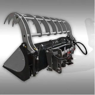 Кофа за силаж Jansen Grapple Bucket GS-220, 2200 мм