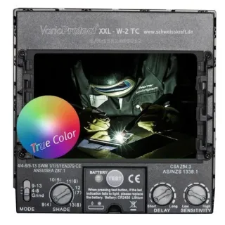 Автоматичен заваръчен шлем Schweisskraft VarioProtect XXL-W-2 TC red Автоматичен заваръчен шлем Schweisskraft VarioProtect XXL-W-2 TC red