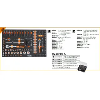 Количка за инструменти Beta Tools BW 2400S G7/E-S/ 240бр.