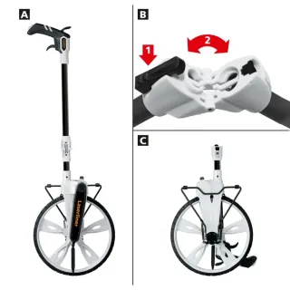 Измервателно колело Laserliner RollPilot S12/ 0-9999.9 м