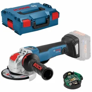 Акумулаторен ъглошлайф Bosch X-LOCK GWX 18V-10 PSC Professional, 18 V с L-BOXX	