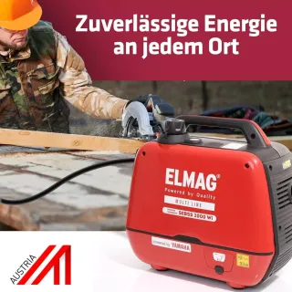 Инверторен генератор ELMAG SEBSS 2000Wi/ 230V/ 2,1kVA/ 4л