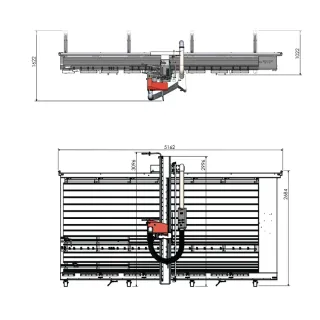 Вертикален форматен циркуляр HOLZKRAFT VPS 22-41 VR/ 3 kW/ 400V/ 410 см Вертикален форматен циркуляр HOLZKRAFT VPS 22-41 VR/ 3 kW/ 400V/ 410 см