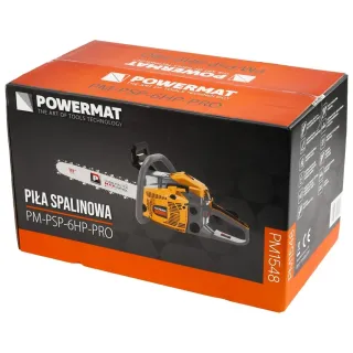Бензинов верижен трион Powermat PM-PSP-6HP-PRO/ 6 к.с. Бензинов верижен трион Powermat PM-PSP-6HP-PRO/ 6 к.с.
