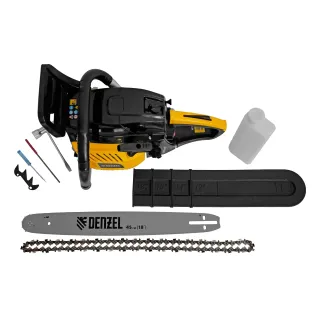 Бензинов верижен трион DENZEL DSX-5218/ 3 к.с