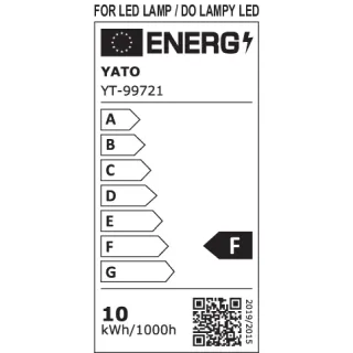 Електрически отоплител с LED Yato YT-99721/ 3,3kW/ с термостат Електрически отоплител с LED Yato YT-99721/ 3,3kW/ с термостат