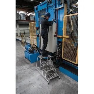 Алуминиева монтажна степенка KRAUSE STABILO 1x4