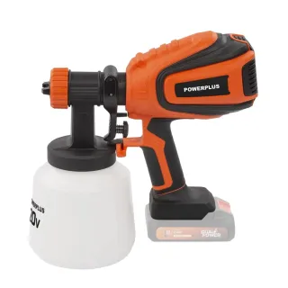 Акумулаторен пистолет за боядисване + аксесоари Power Plus POWDP7058/ 20V Акумулаторен пистолет за боядисване + аксесоари Power Plus POWDP7058/ 20V