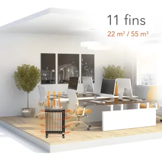 Маслен радиатор TROTEC TRH 24 E/ с термостат/ 2,2kW Маслен радиатор TROTEC TRH 24 E/ с термостат/ 2,2kW