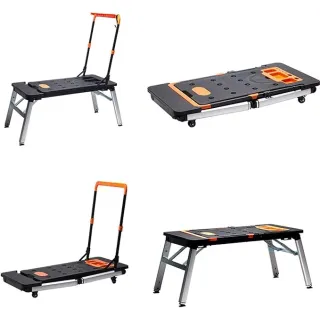 Мултифункционална работна маса / количка 7 в 1 KraftDele KD10748/ 150 кг