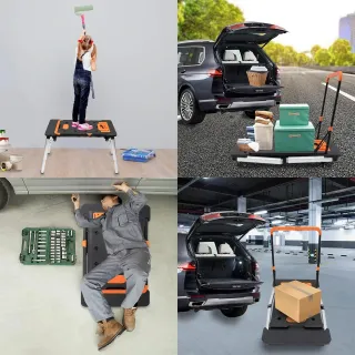 Мултифункционална работна маса / количка 7 в 1 KraftDele KD10748/ 150 кг Мултифункционална работна маса / количка 7 в 1 KraftDele KD10748/ 150 кг