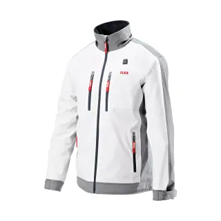 Акумулаторно подгряващо яке FLEX TJ White 10.8/18.0 S Men/ 10.8V/18V Акумулаторно подгряващо яке FLEX TJ White 10.8/18.0 S Men/ 10.8V/18V