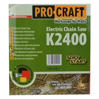 Електрически верижен трион PROCRAFT K2400/ 2kW