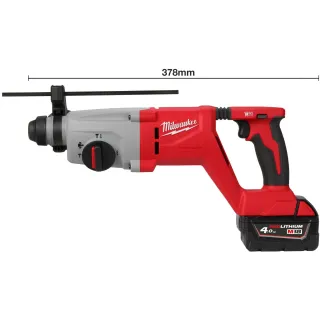 Акумулаторен перфоратор MIlwaukee M18 BLHACD26-402X/ 18V/ 2x4Ah