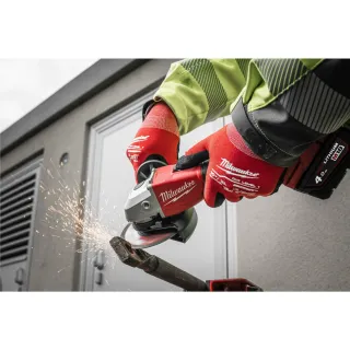 Акумулаторен ъглошлайф Milwaukee M18 BLSAG125X-402X/ 18V/ 2x4Ah