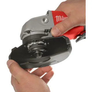 Акумулаторен ъглошлайф Milwaukee M18 BLSAG125X-402X/ 18V/ 2x4Ah