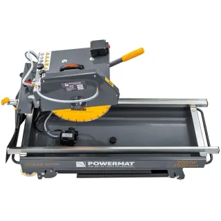 Настолен циркуляр за тухли/камък/бетон Powermat PM-PDB-3000M/ 3 kW/ 350 мм