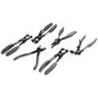 Комплектът клещи за пружинни скоби с жило Powermat PM-SDOZ-9T/ 9 части