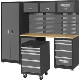 Комплект метални мебели за работилница KraftDele KD5863/ 260 см Комплект метални мебели за работилница KraftDele KD5863/ 260 см