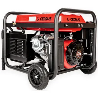 Бензинов генератор CEDRUS CEDAG6E-1F/ AVR/ 230V/ 6kW/ 25л